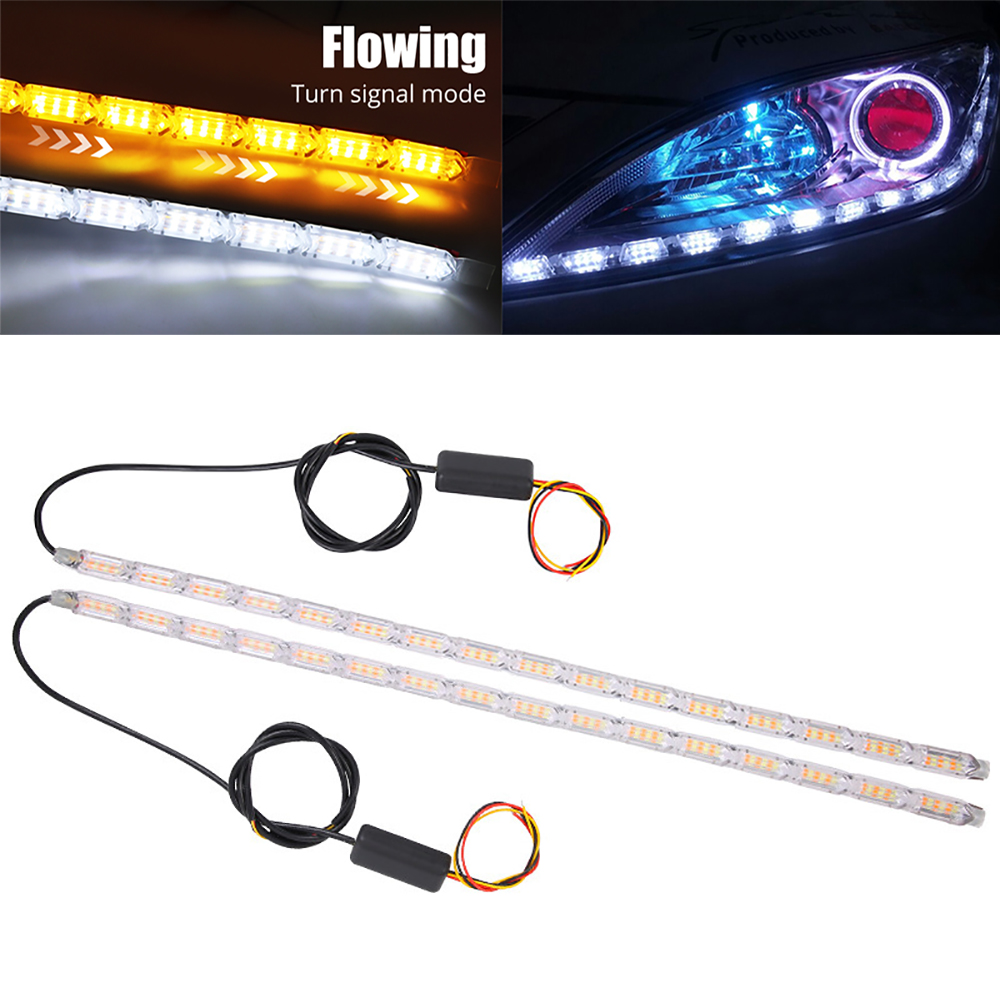 Waterproof Led Strip - 2 stücke DRL LED Streifen Flexible