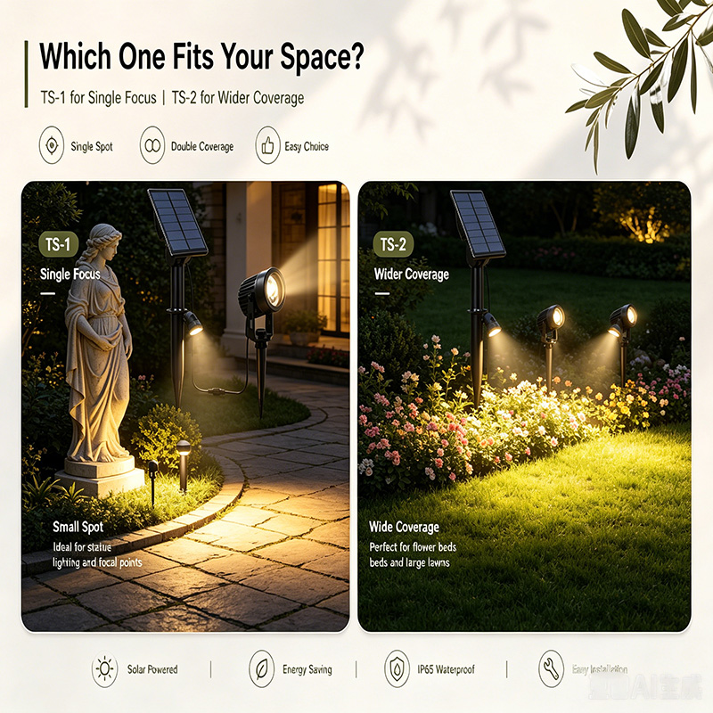 Outdoor Lighting On Trees - Automatische Solar-LED-Bodenleuchten, 4 Stück, wasserdicht, für
