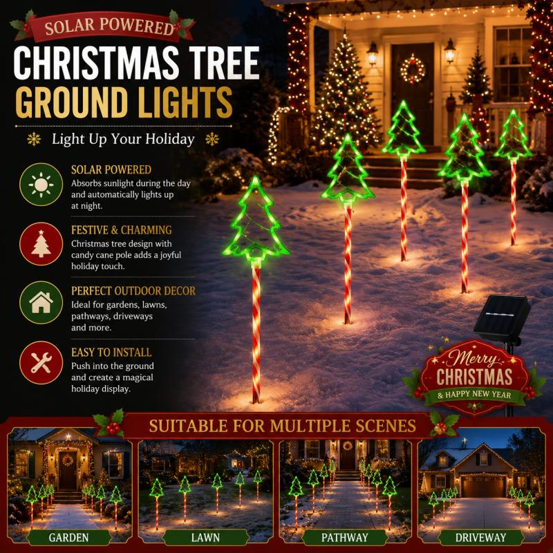 Outdoor Lighting On Trees - Solare Baumlichter für den Außenbereich, LED,