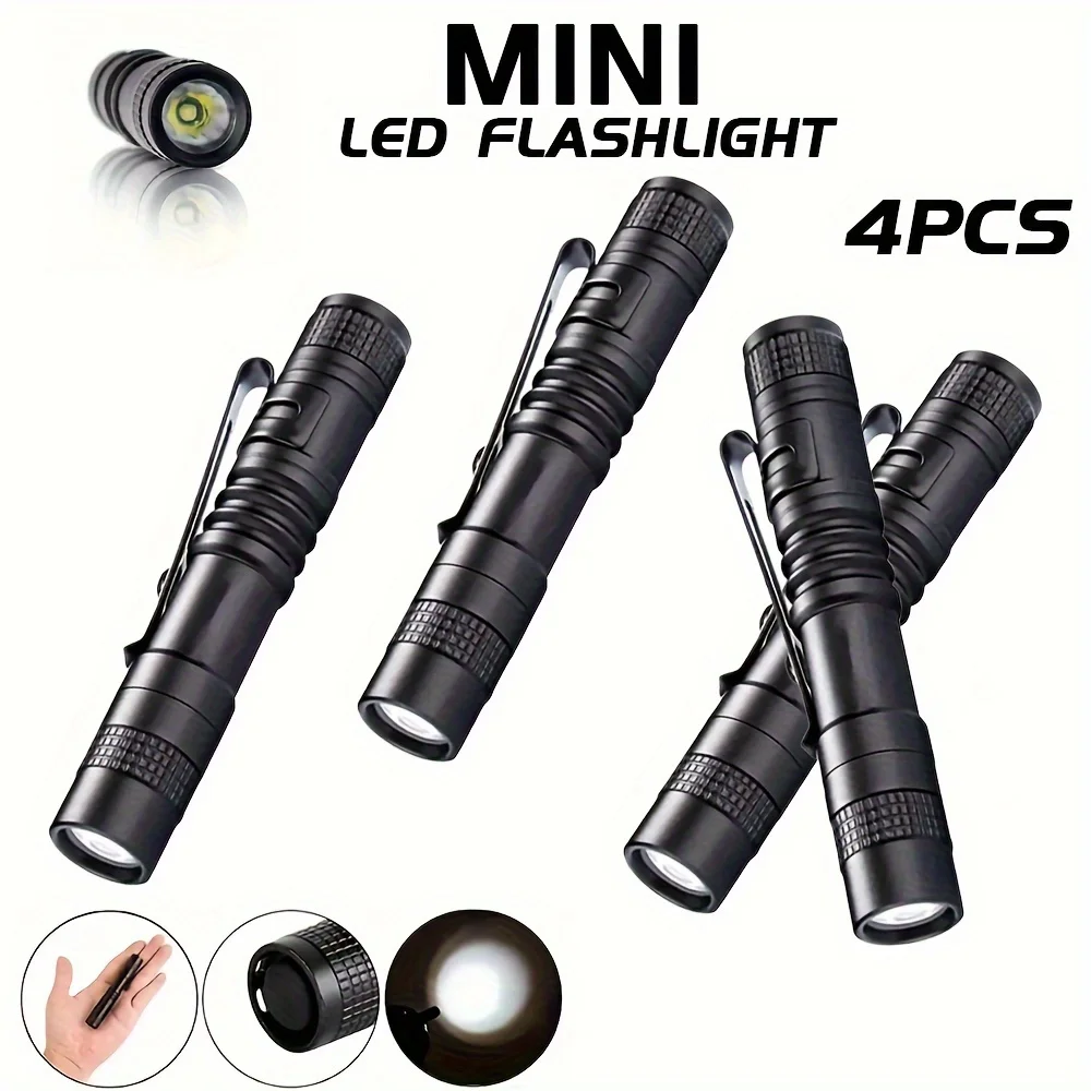 Outdoor Lighting House - 1-4PCS Mini Tragbare LED Stift Licht