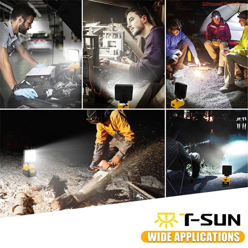 2 Stück tragbares Arbeitslicht – Outdoor Lighting Jobs Bewertung und Preis