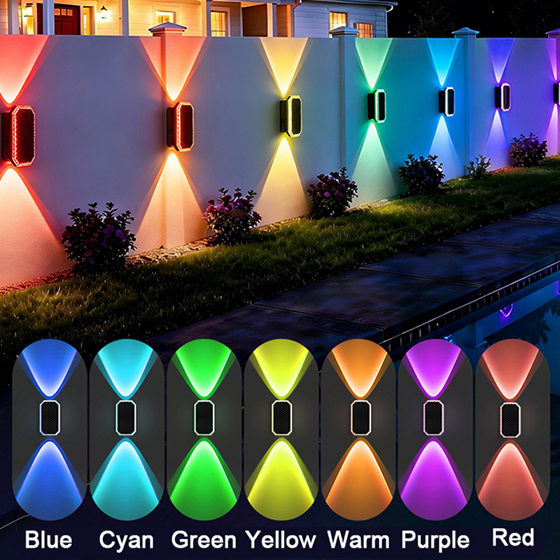 RGB-Farbige Solar-Zaunleuchten – Outdoor Lighting Zigbee Bewertung und Preis