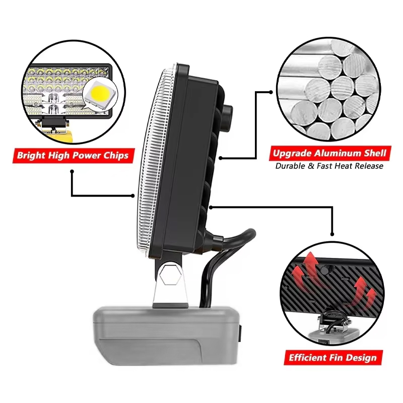 LED-Arbeitsleuchte für Dewalt  – Outdoor Lighting Jobs Bewertung und Preis