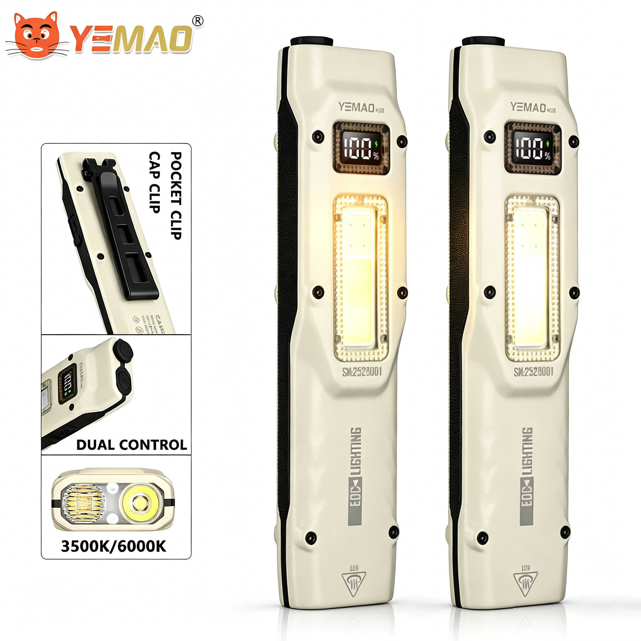 Tragbare 880LM YEMAO M28 Ultra – Outdoor Lighting Lowes Bewertung und Preis