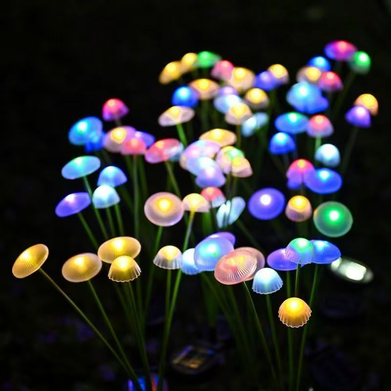 Solar-Quallen-Pilzlichter LED  – Landscape Spike Light Bewertung und Preis