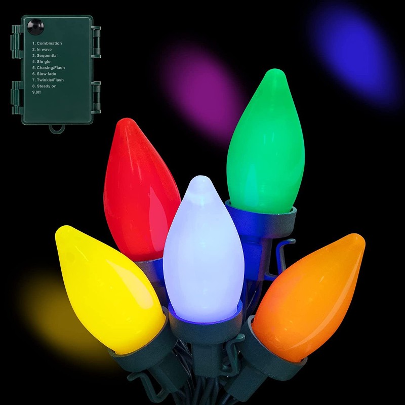 ABLJ Mehrfarbige LED-Lichterke – Outdoor Lighting On Trees Bewertung und Preis