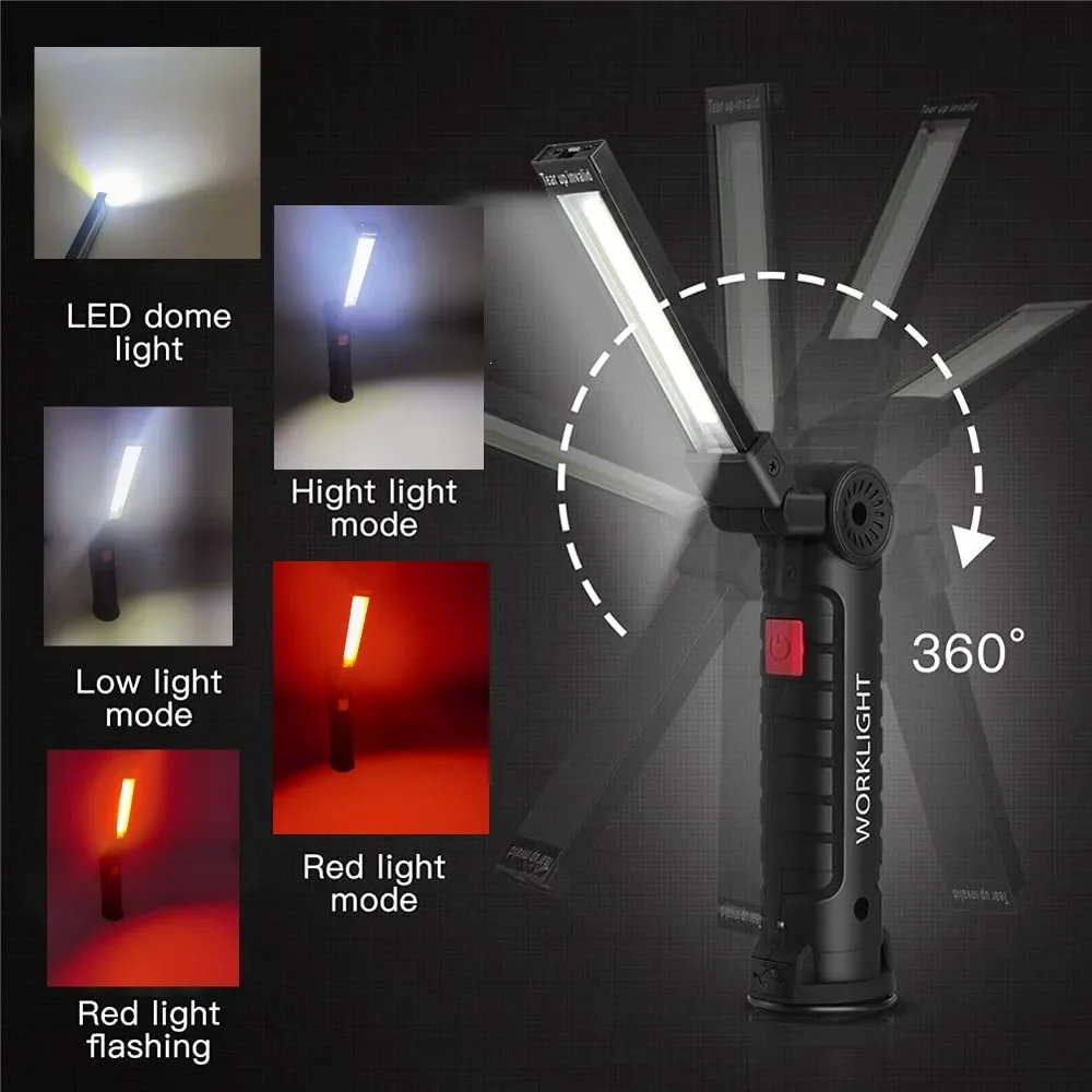 Tragbare COB-LED-Taschenlampe, – Outdoor Lighting Portable Bewertung und Preis