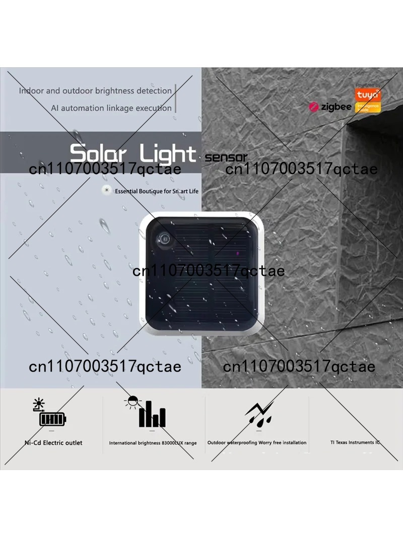 Tuya IP65 Wasserdichter Solar- – Outdoor Lighting Zigbee Bewertung und Preis