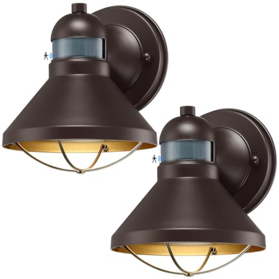 2er-Pack Bewegungssensor Außen – Outdoor Lighting Sconce Bewertung und Preis