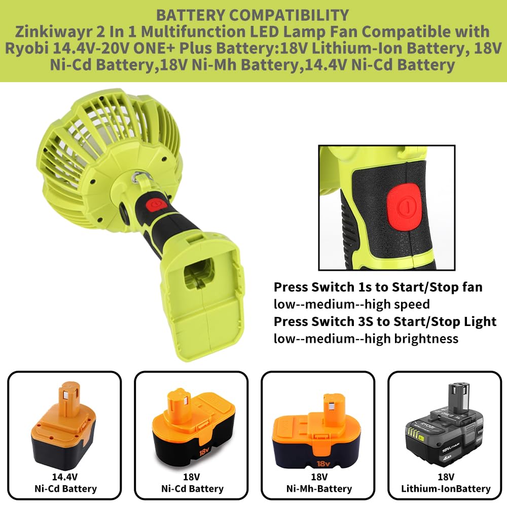 Schnur lose tragbare Lüfter mi – Outdoor Lighting Jobs Bewertung und Preis