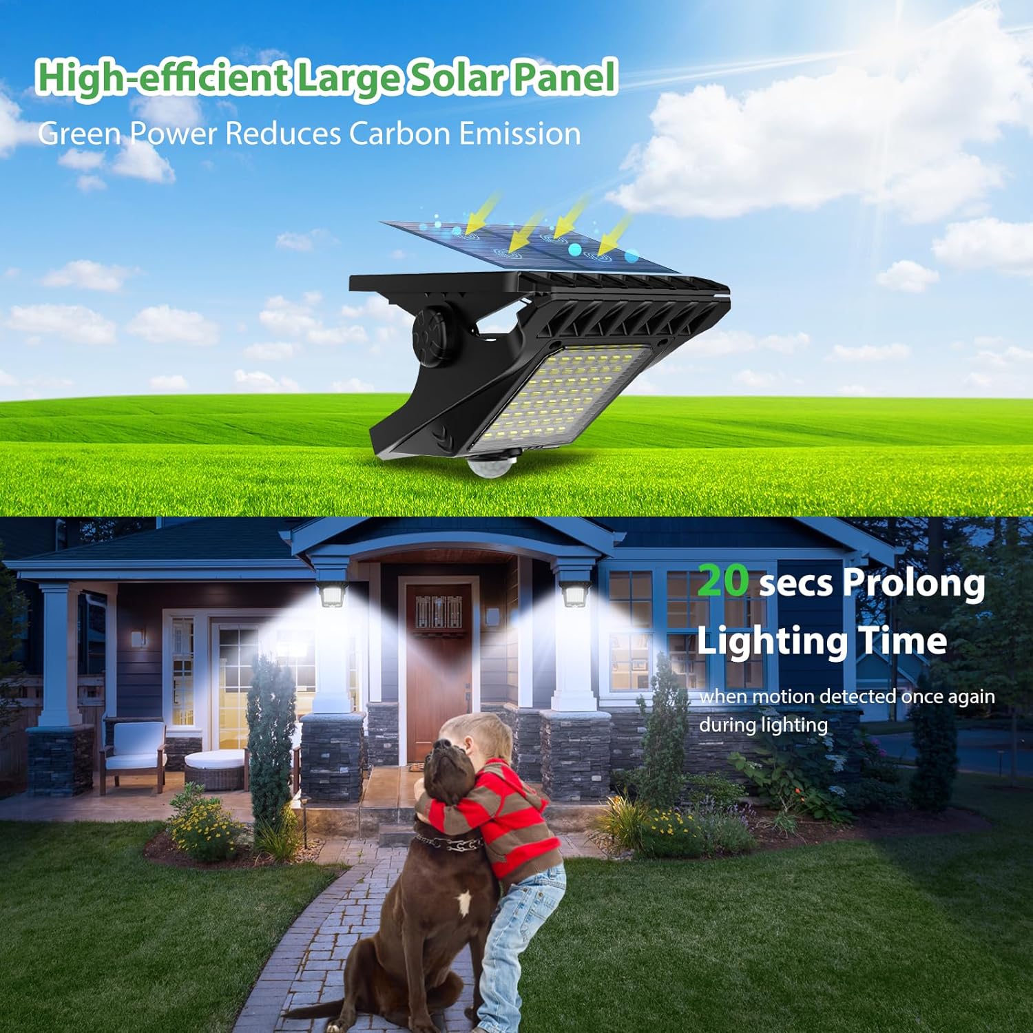 45LED Solarleuchten für den Au – Outdoor Lighting Deck Bewertung und Preis