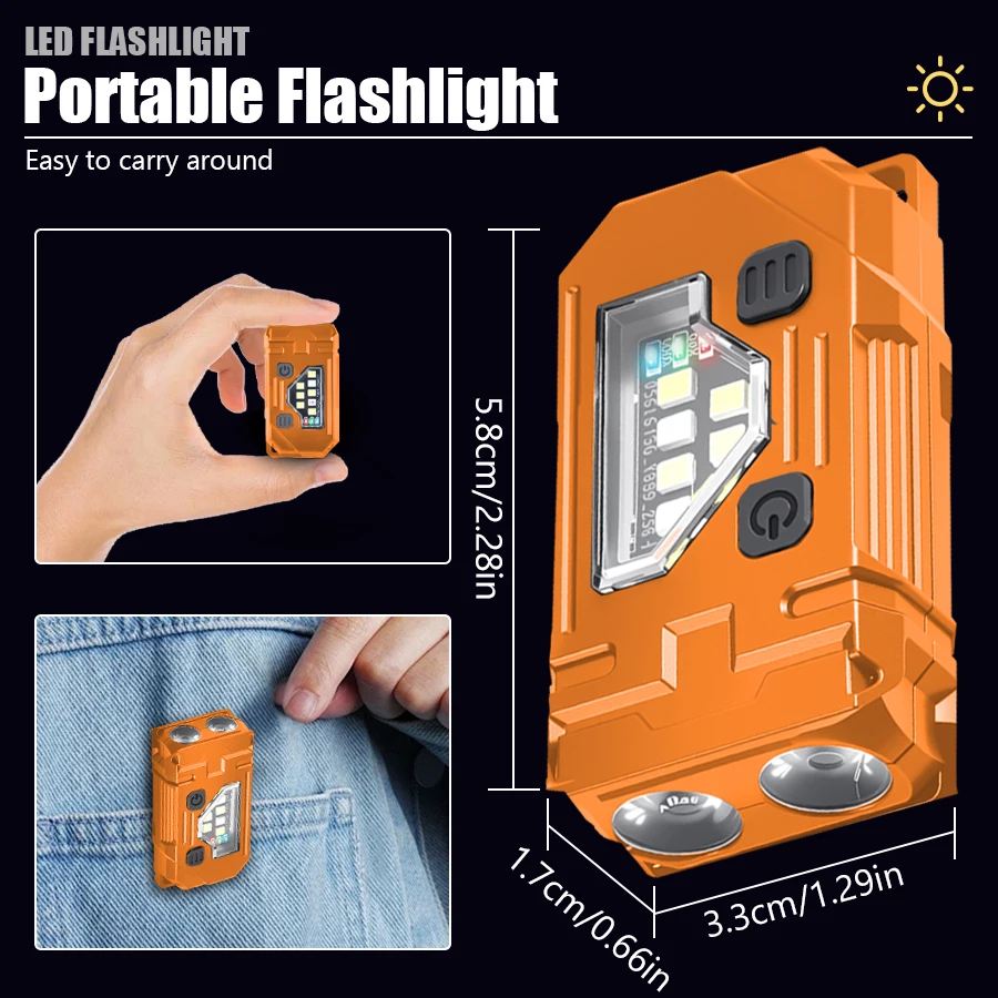 Mini-Schlüsselanhänger, EDC-Ta – Outdoor Lighting House Bewertung und Preis
