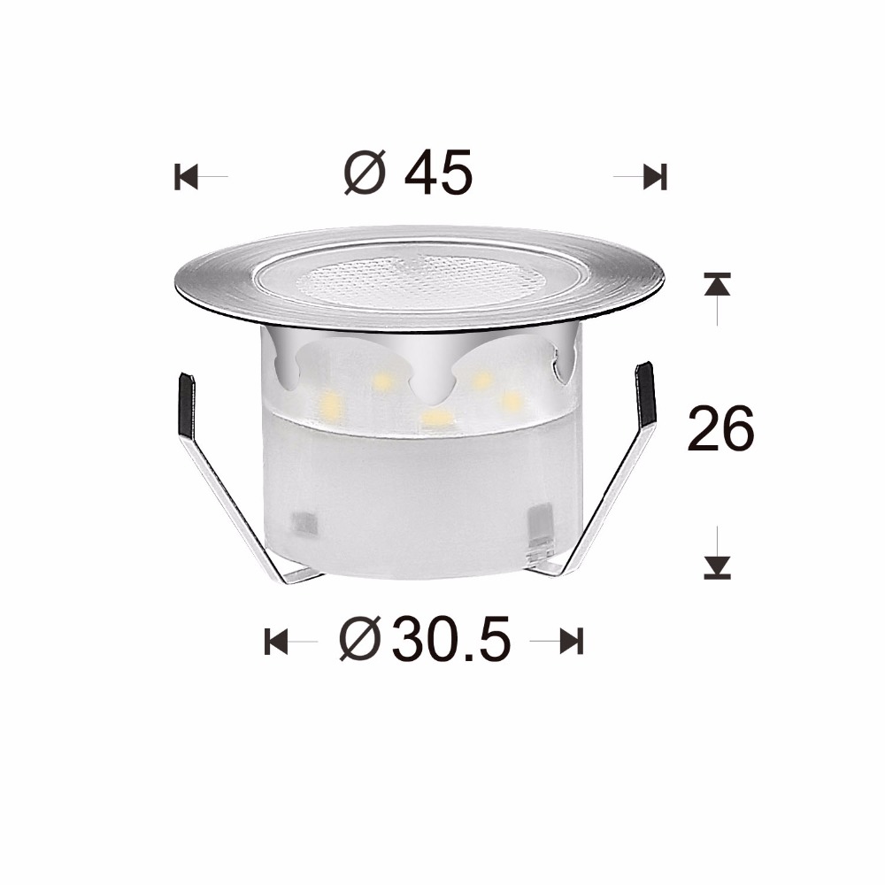 QACA 6er-Pack LED-Terrassenleu – Outdoor Lighting Kits Low Voltage Bewertung und Preis