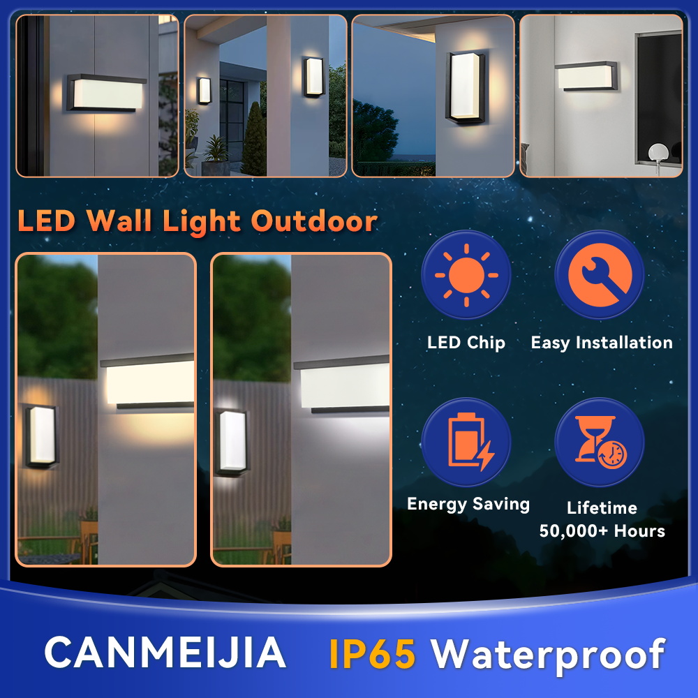 Moderne quadratische Wandleuch – Outdoor Lighting Zigbee Bewertung und Preis