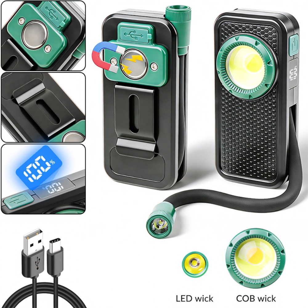 Neue magnetische Arbeitsleucht – Outdoor Lighting Rechargeable Bewertung und Preis