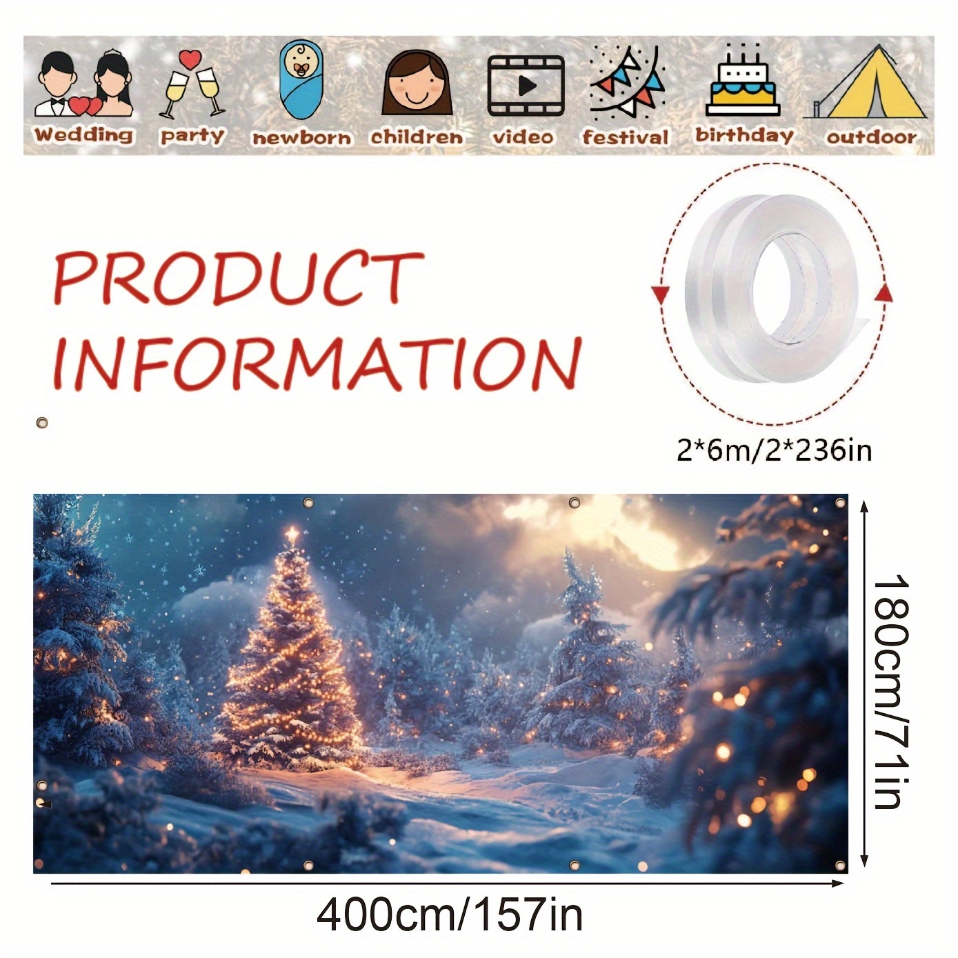 Funkelndes Weihnachts-Garagenb – Outdoor Lighting On Trees Bewertung und Preis