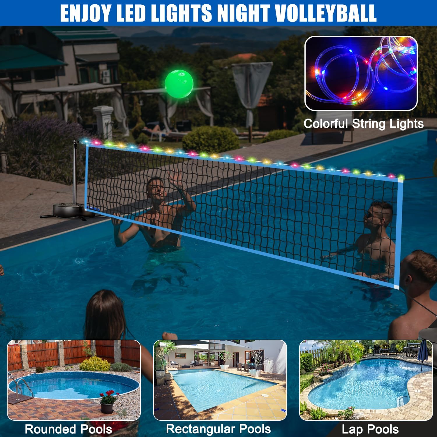 Tragbares Outdoor-LED-Volleyba – Outdoor Lighting Portable Bewertung und Preis