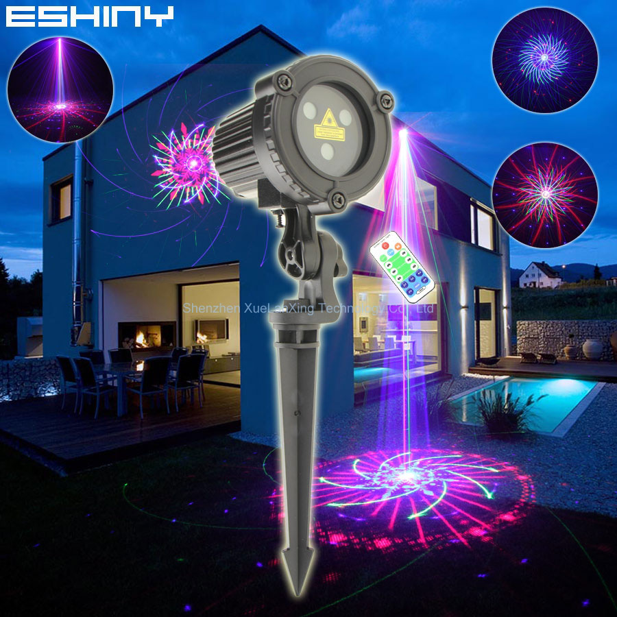 Eshiny rgb laser landschafts l – Outdoor Lighting Sconce Bewertung und Preis