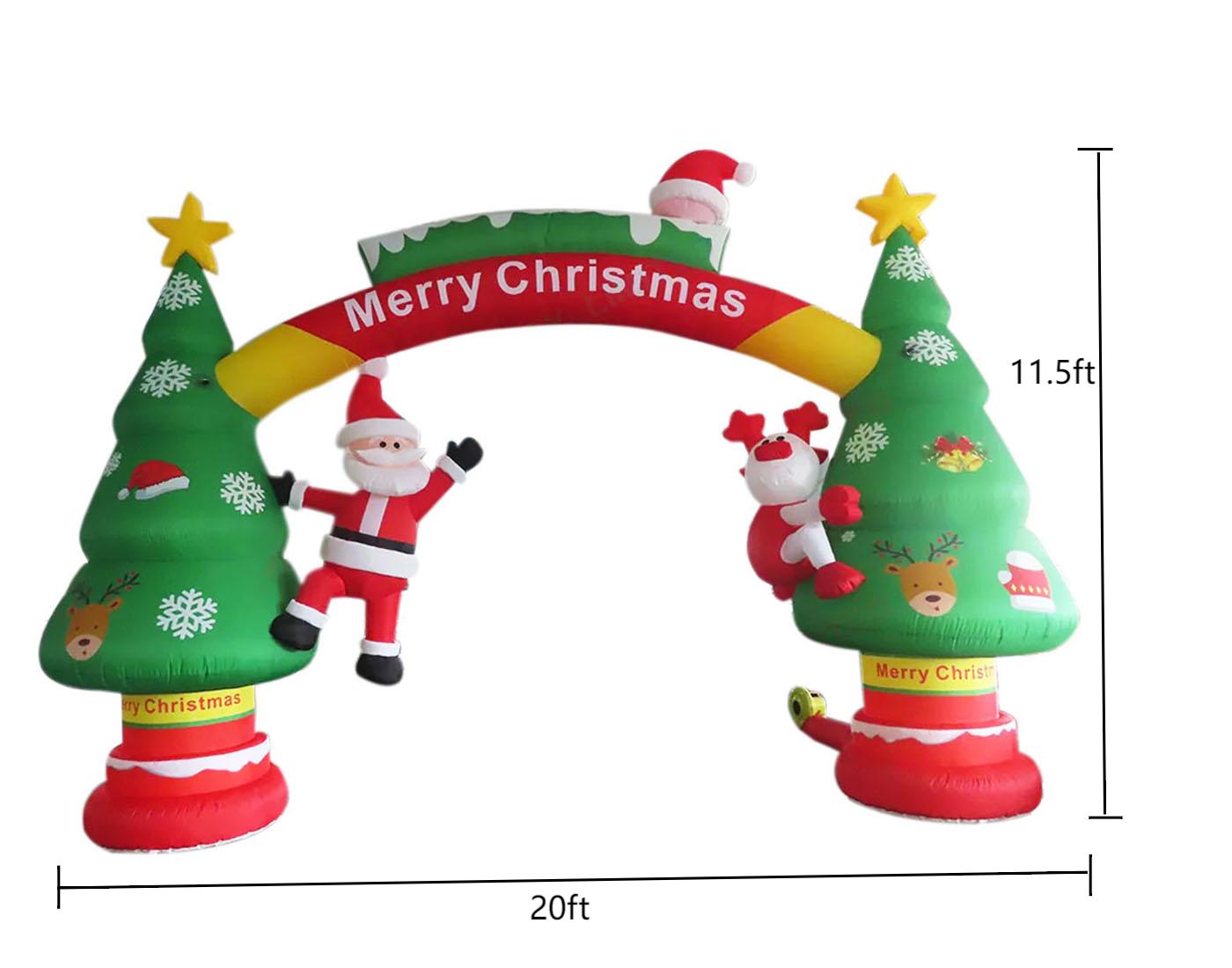 Aufblasbarer Weihnachtsbaum-Bo – Outdoor Lighting On Trees Bewertung und Preis