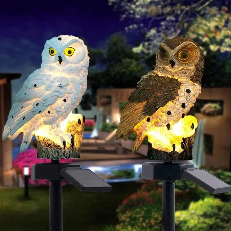 Solar-Eulen-Statue Gartenleuch – Outdoor Lighting House Bewertung und Preis