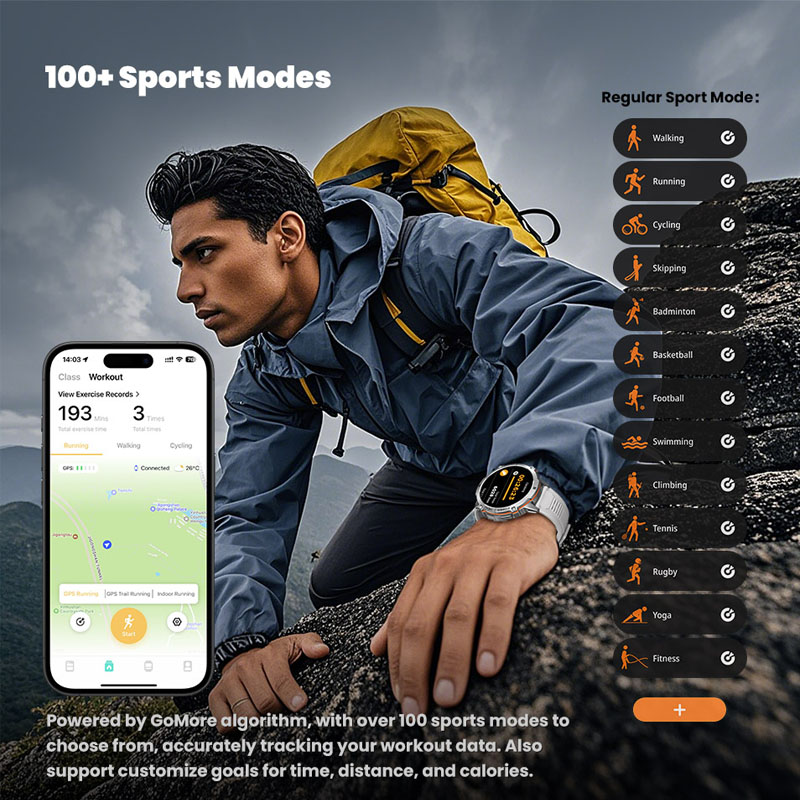 2026 Neue Militär-Smartwatch T – Outdoor Lighting Deck Bewertung und Preis