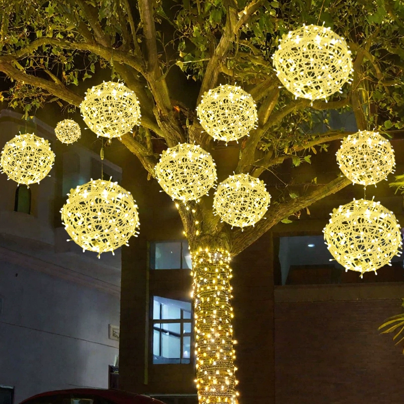 Kugellichter für den Außenbere – Outdoor Lighting On Trees Bewertung und Preis