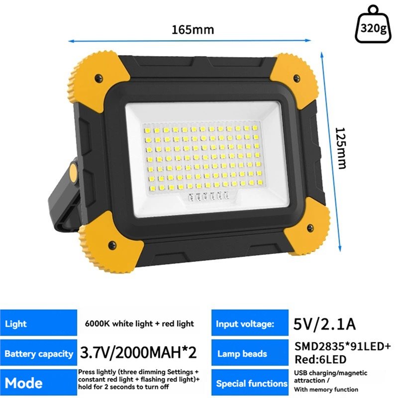 AT21-Tragbare, wiederaufladbar – Outdoor Lighting Jobs Bewertung und Preis