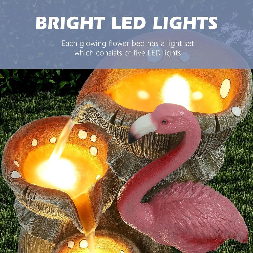 5-stufiger Wasserbrunnen für d – Outdoor Lighting Deck Bewertung und Preis
