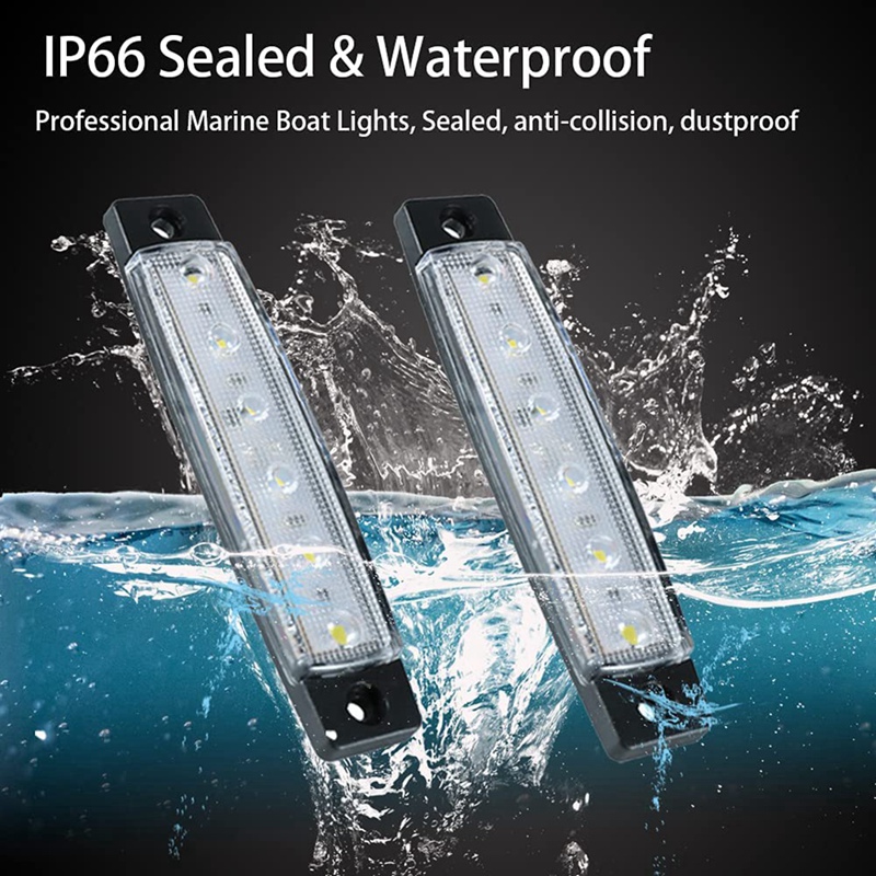 6 Stück LED-Marine-Bootsbeleuc – Waterproof Led Strip Bewertung und Preis