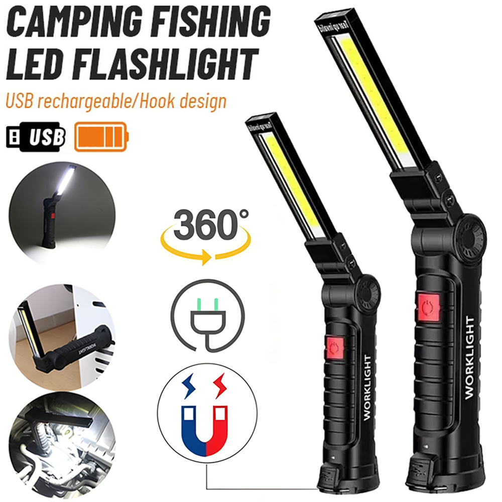 LED COB Taschenlampe USB wiede – Outdoor Lighting Lowes Bewertung und Preis