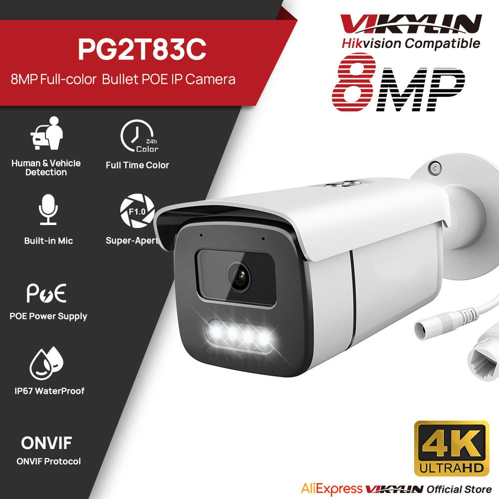 Vikylin 8MP Vollfarbige Nachts – Outdoor Lighting Options Bewertung und Preis