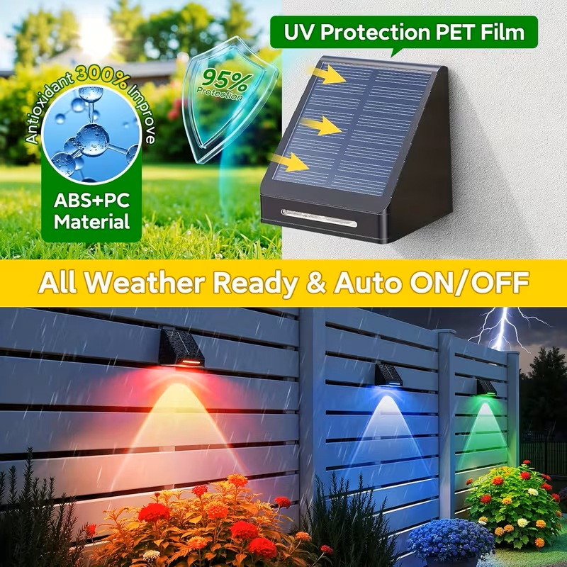 Solar-Zaunleuchten für Außenbe – Outdoor Lighting Zigbee Bewertung und Preis