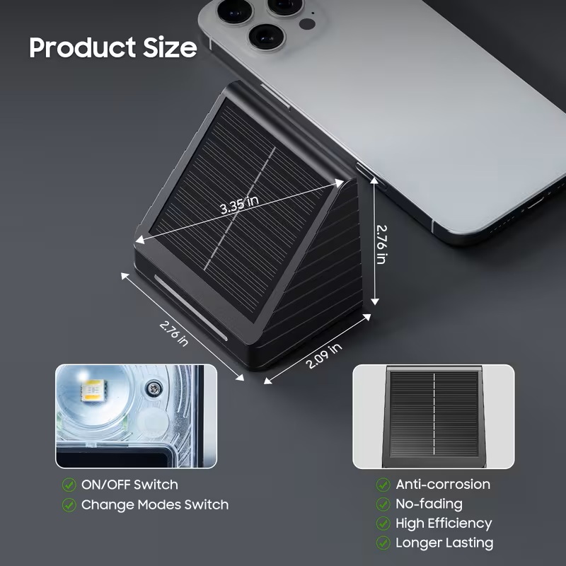 Solar-Zaunleuchten für Außenbe – Outdoor Lighting Zigbee Bewertung und Preis