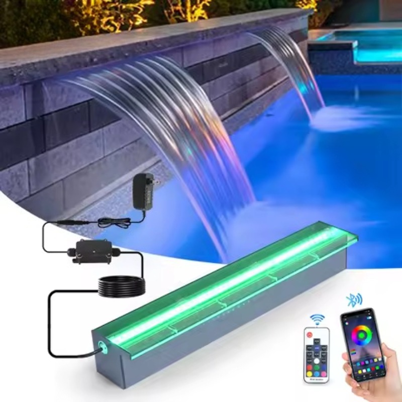 Acryl Sheer Abstieg Wasserfall – Landscape Spike Light Bewertung und Preis