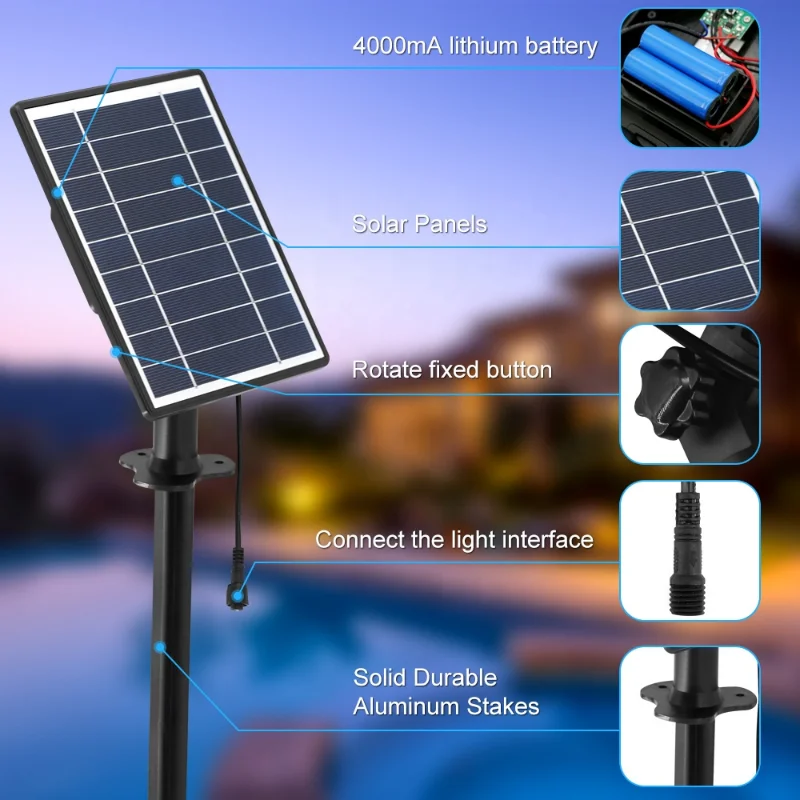 Solarhug-Baumlicht, IP65, wass – Outdoor Lighting On Trees Bewertung und Preis