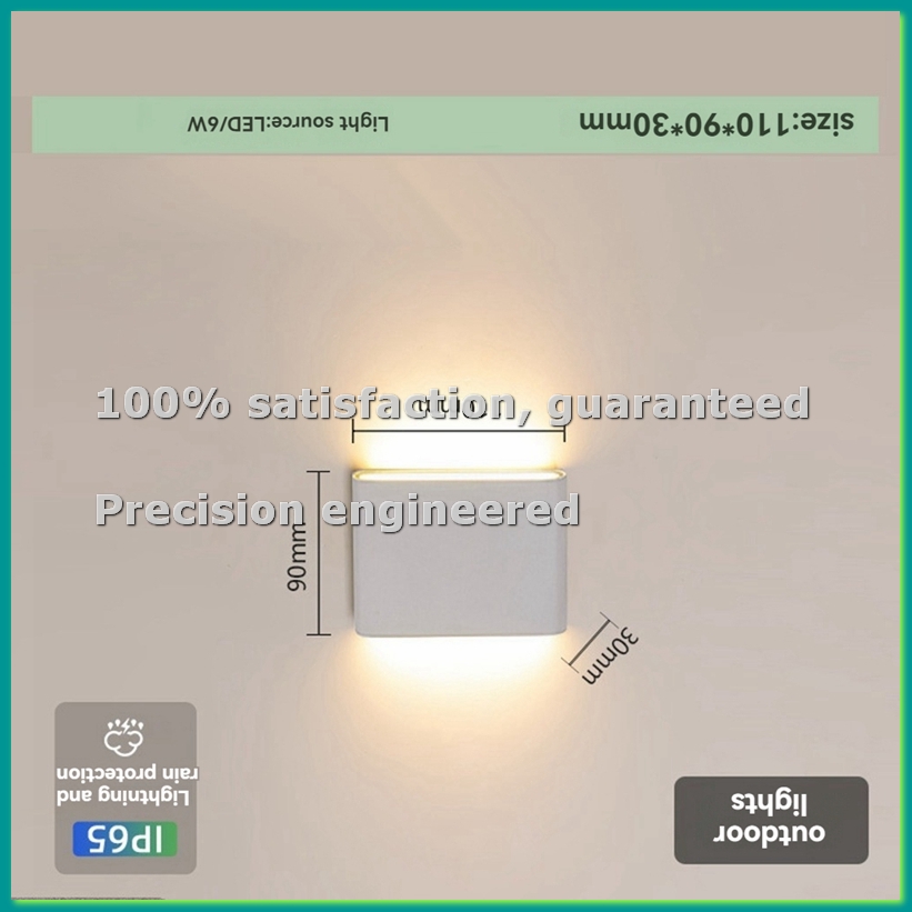 LED-Wandleuchte Wasserdichte A – Outdoor Lighting Sconce Bewertung und Preis
