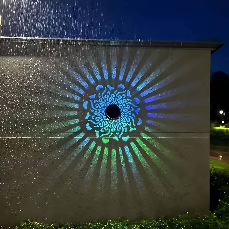 Solar-LED-Wandleuchte Mandala- – Outdoor Lighting Sconce Bewertung und Preis