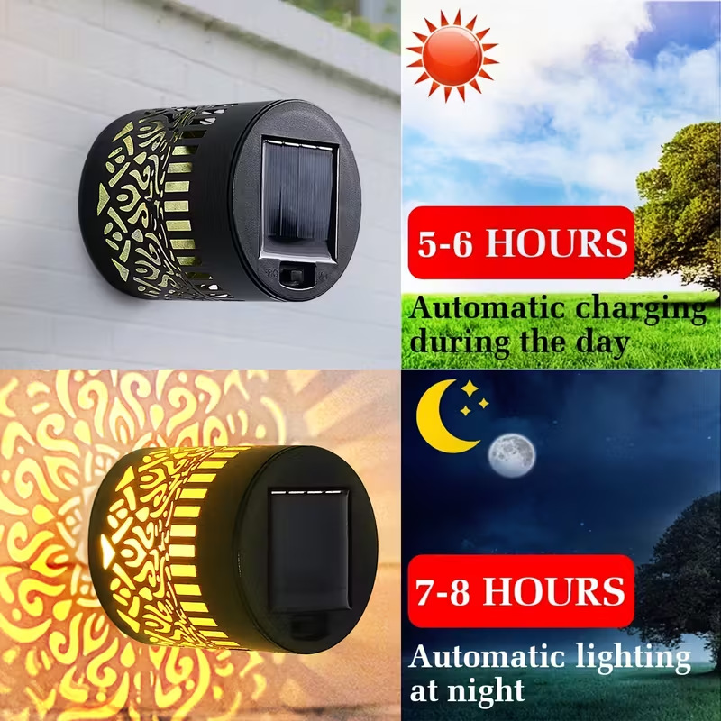 Solar-LED-Wandleuchte Mandala- – Outdoor Lighting Sconce Bewertung und Preis