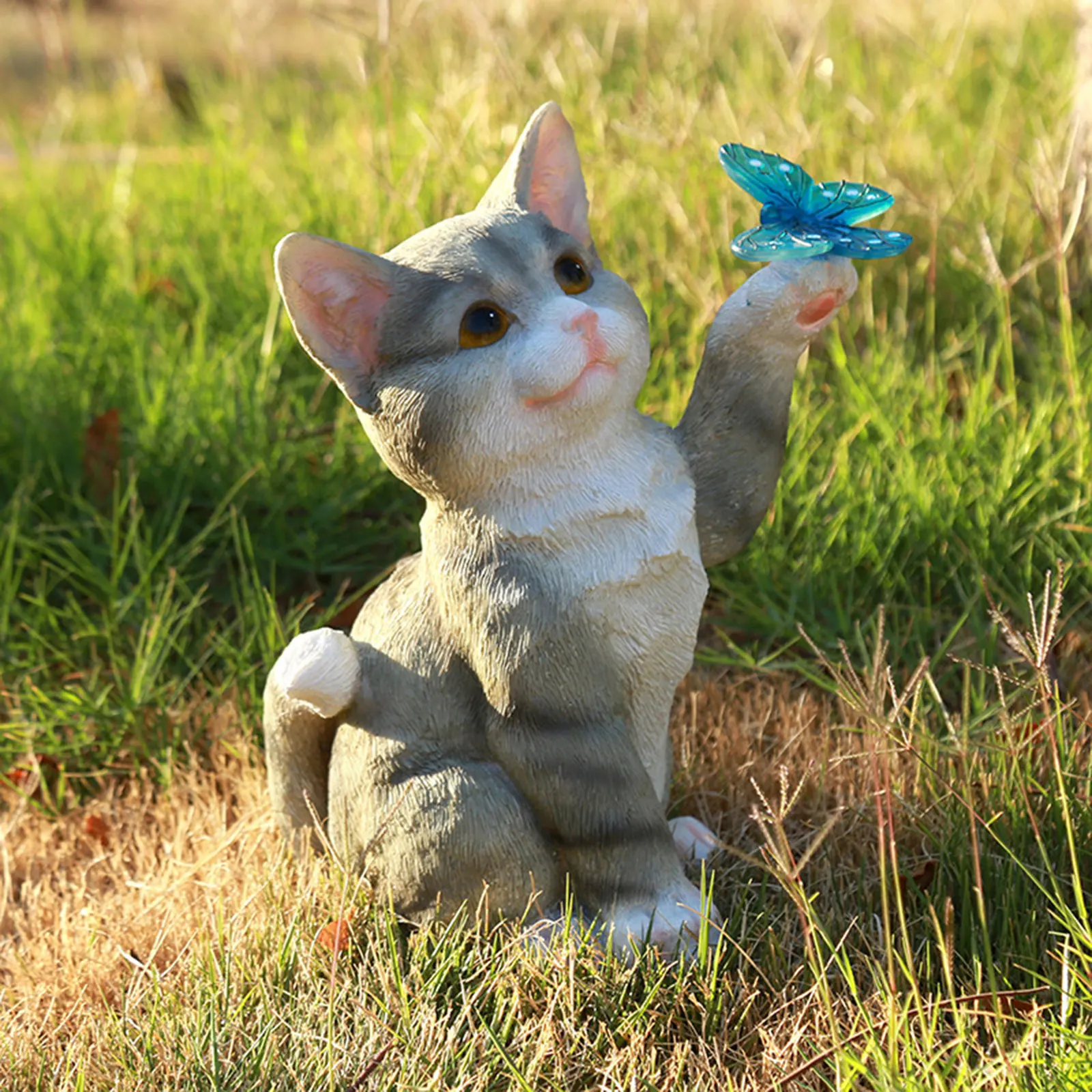Outdoor Katze Skulptur Figur A – Landscape Spike Light Bewertung und Preis