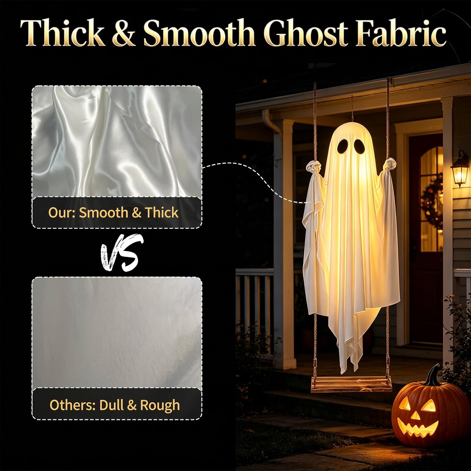 Halloween Leuchtender Geist au – Outdoor Lighting On Trees Bewertung und Preis