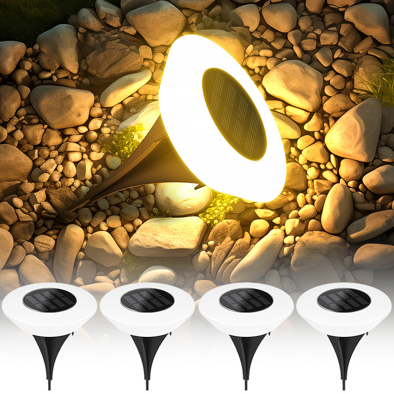 1/4 Stück Solar-Bodenleuchten, – Landscape Spike Light Bewertung und Preis